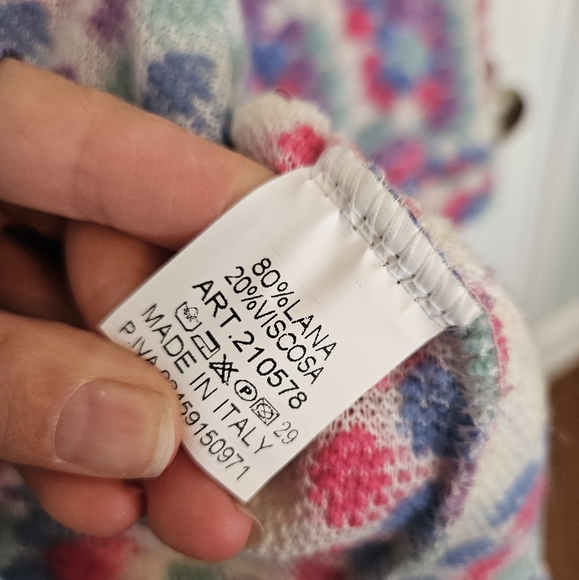 NWT Carla Giannini pom pom wool jacket - one size - Picture 8 of 14